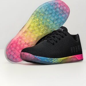 Nobull Rare Mesh Runner Unisex M/8 W/9.5 Running Shoes Neon Glitch Trainer Shoes